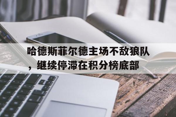 哈德斯菲尔德主场不敌狼队，继续停滞在积分榜底部